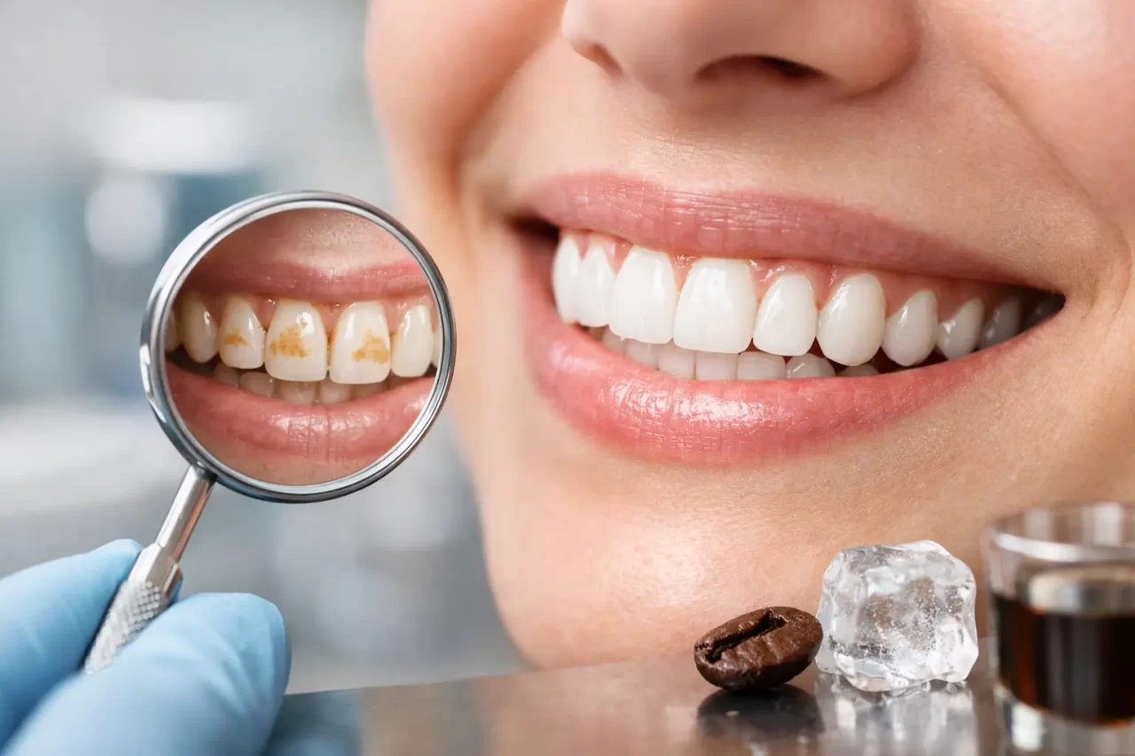 Macchie sui denti: cause principali vere